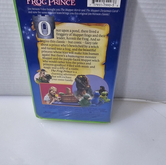 The frog prince Vhs Vintage *Rare* - Picture 3 of 3